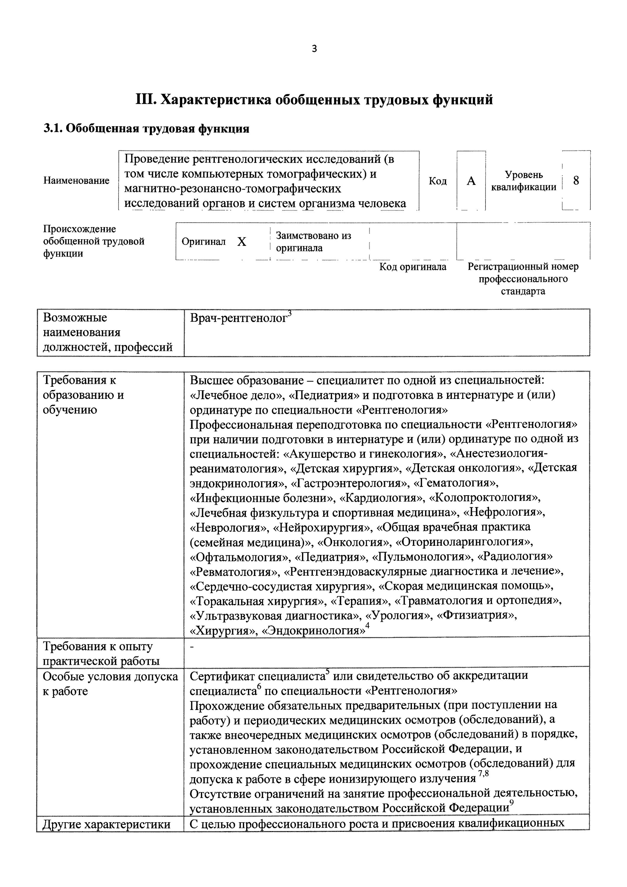 Сертификат рентгенология
