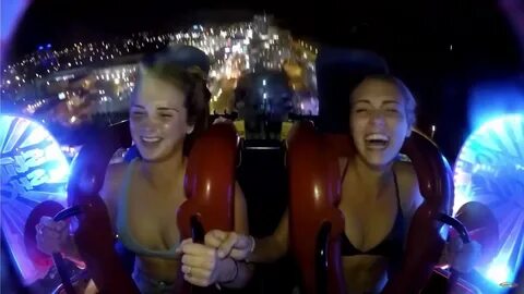 Slingshot ride nudity ♥ Hotties slingshot ride compilation r. Slingshot rid...