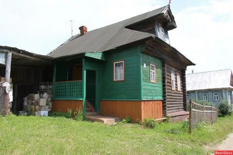 Советские дома в деревне