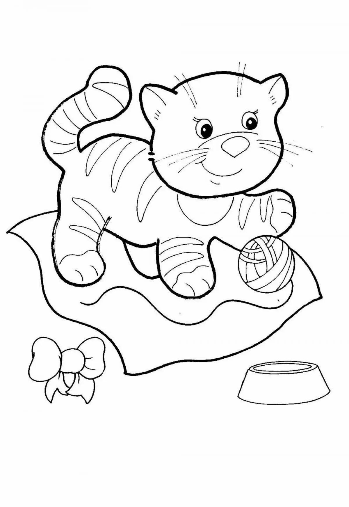 Раскраска кот для детей 2 3 лет. Котенок. раскраска. раскраска. котики. раскраска кот. кошечка раскраска для детей.