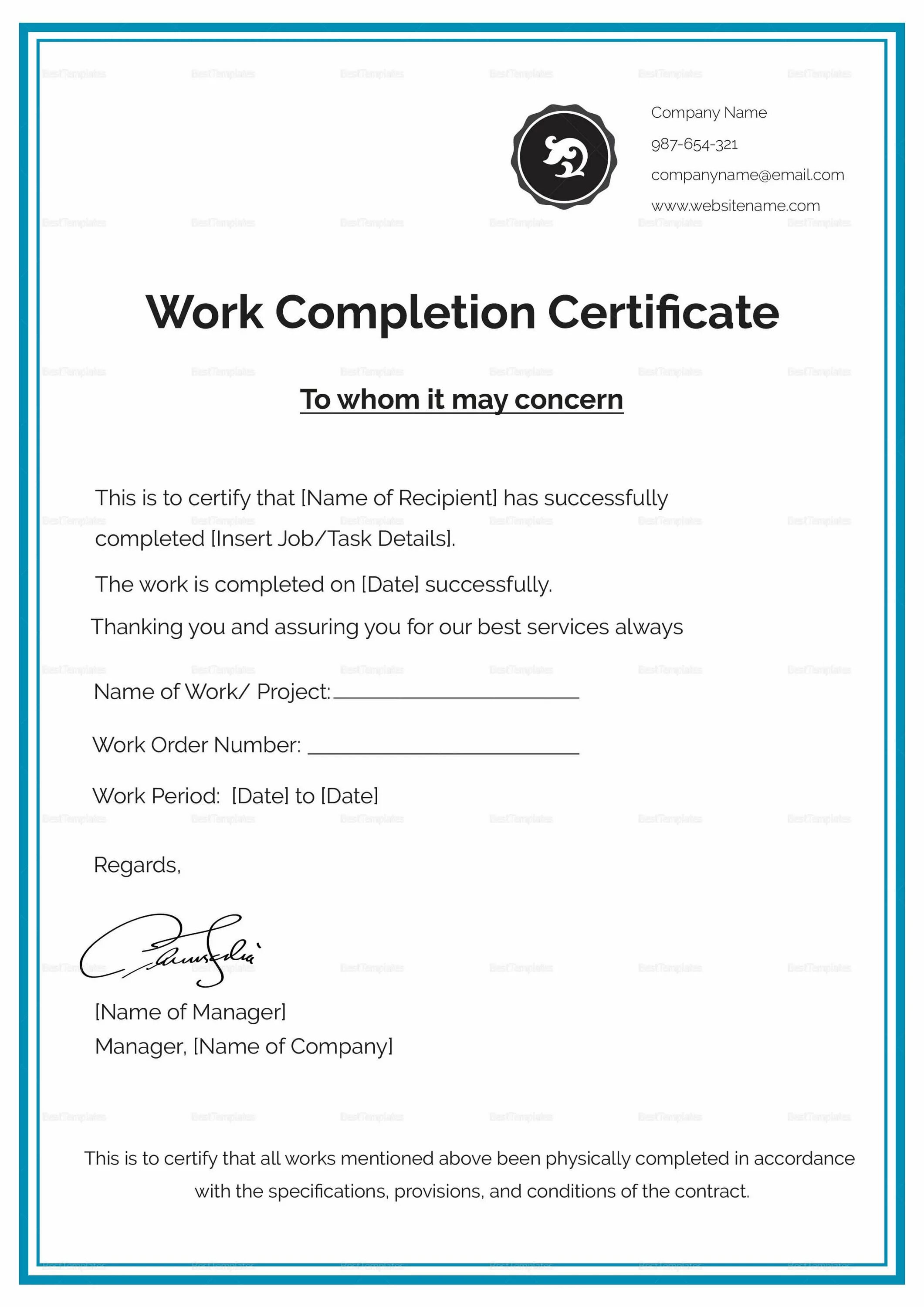 Work Certificate. Work completion Certificate. Work Certificate work Certificate. Certificate of completion Template.