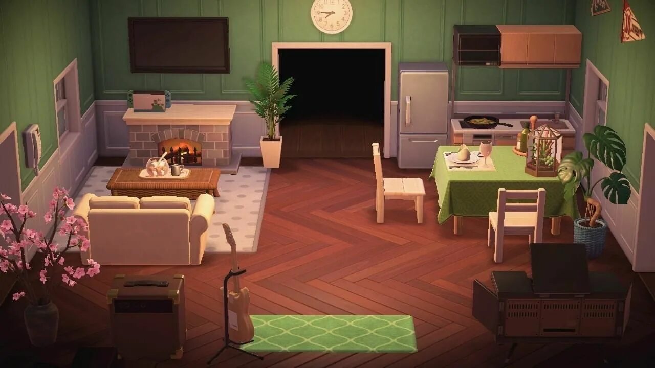 Новая комната новое начало. Энимал кроссинг гостиная. animal crossing комната. энимал кроссинг дизайн гостиной. красивая комната в animal crossing.