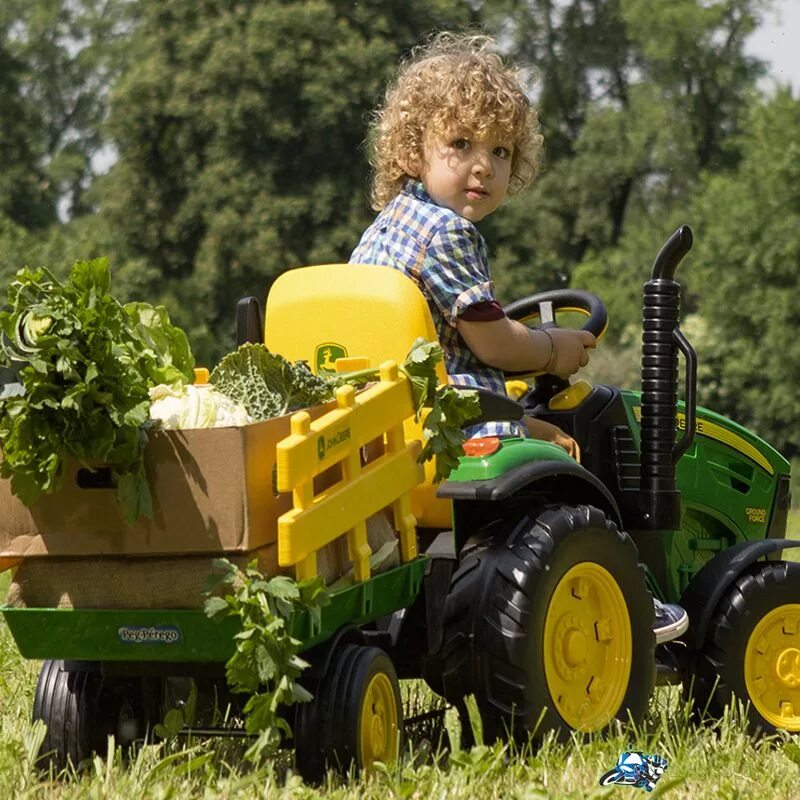 Детский трактор. Peg Perego John Deere. Peg-Perego автомобиль John Deere ground Force. Детский трактор Джон Дир. Детский электрический трактор Джон Дир.