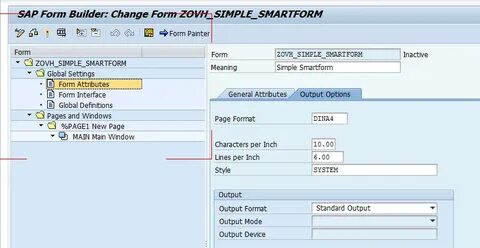 Настройки sap
