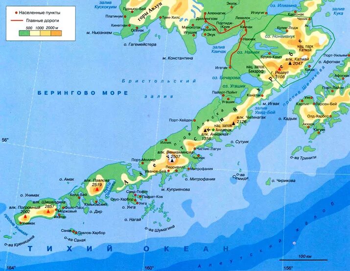 Алеутские острова на карте Северной Америки. Пролив Шелихова пролив Шелихова. Алеутские острова на физической карте. Пролив Шелихова Северная Америка.