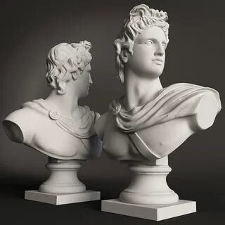 3d модели бюсты