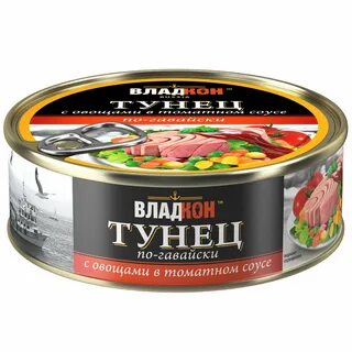Тунец с овощами консервы