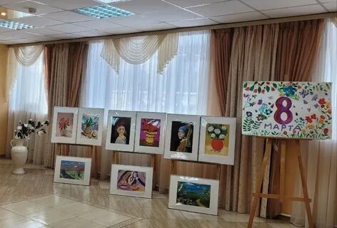 Выставка работ школы искусств