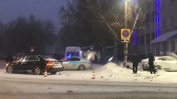 Маршрутчик спровоцировал массовое ДТП на Самарской Главные новости Ульяновска