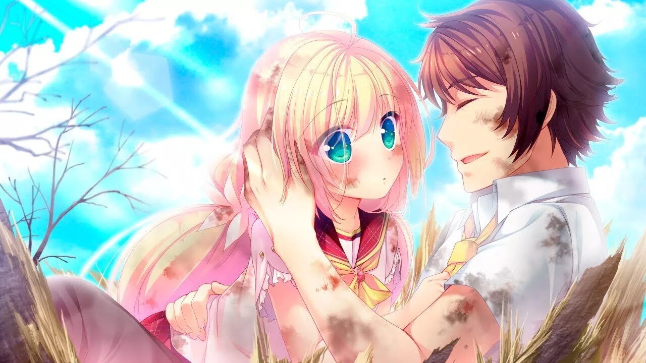 You first then me. Watashi ga Suki Nara Suki tte Itte. Визуальная новелла i Love you. Himekami Ayame. Mahiru Komachi.