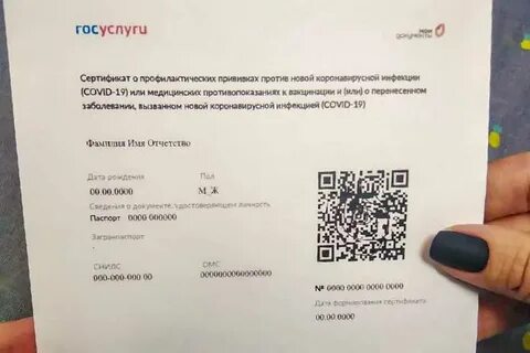 Не приходит сертификат