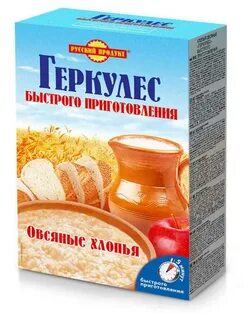 Овсяные хлопья быстрого приготовления