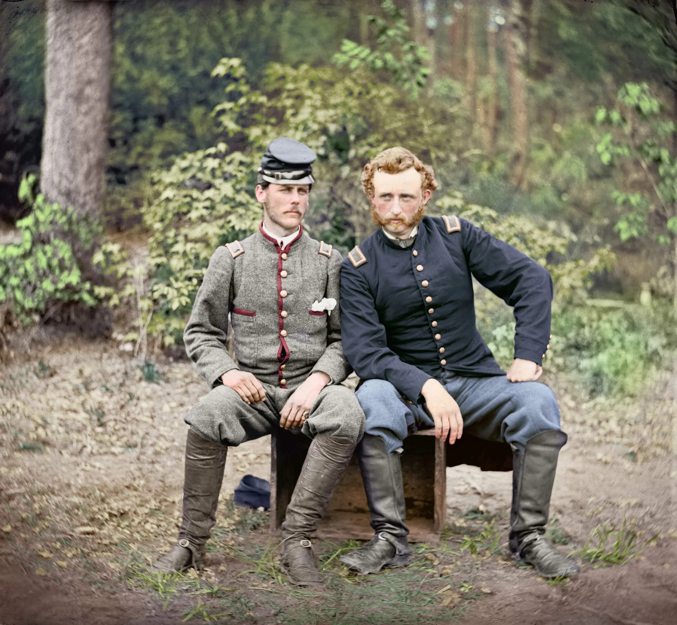 Джо́рдж А́рмстронг Ка́стер. Фото гражданской войны в США 1861-1865.