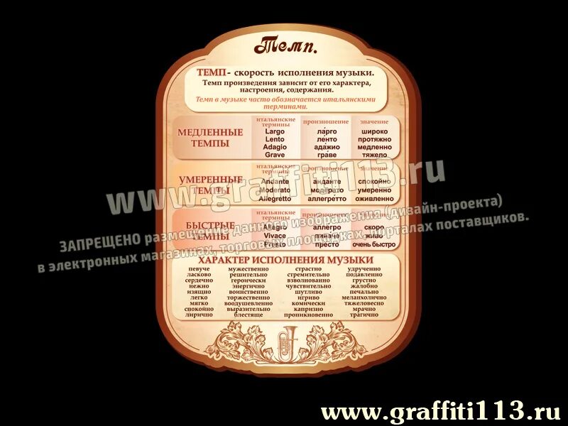 Темп побыстрее ларго 5 букв