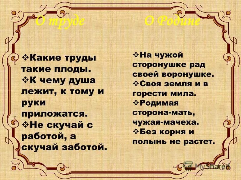 Пословицы о родине и труде. Пословицы о труде дружбе и родине. Пословицы о дружбе о труде о семье о родине. Пословицы о родине и дружбе. Родное место мать родная а чужбина мачеха