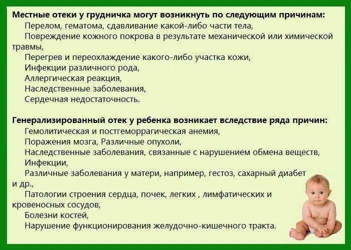 Причины отеков у новорожденного. Причины осиплость голоса у грудничка. Почему у новорожденных отеки.