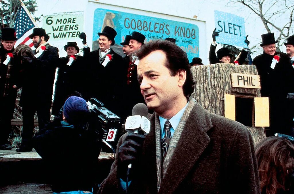 день сурка отзывы. фильм день сурка 1993 билл мюррей. билл мюррей день сурка. билл мюррей день сурка. билл мюррей день сурка(1993).
