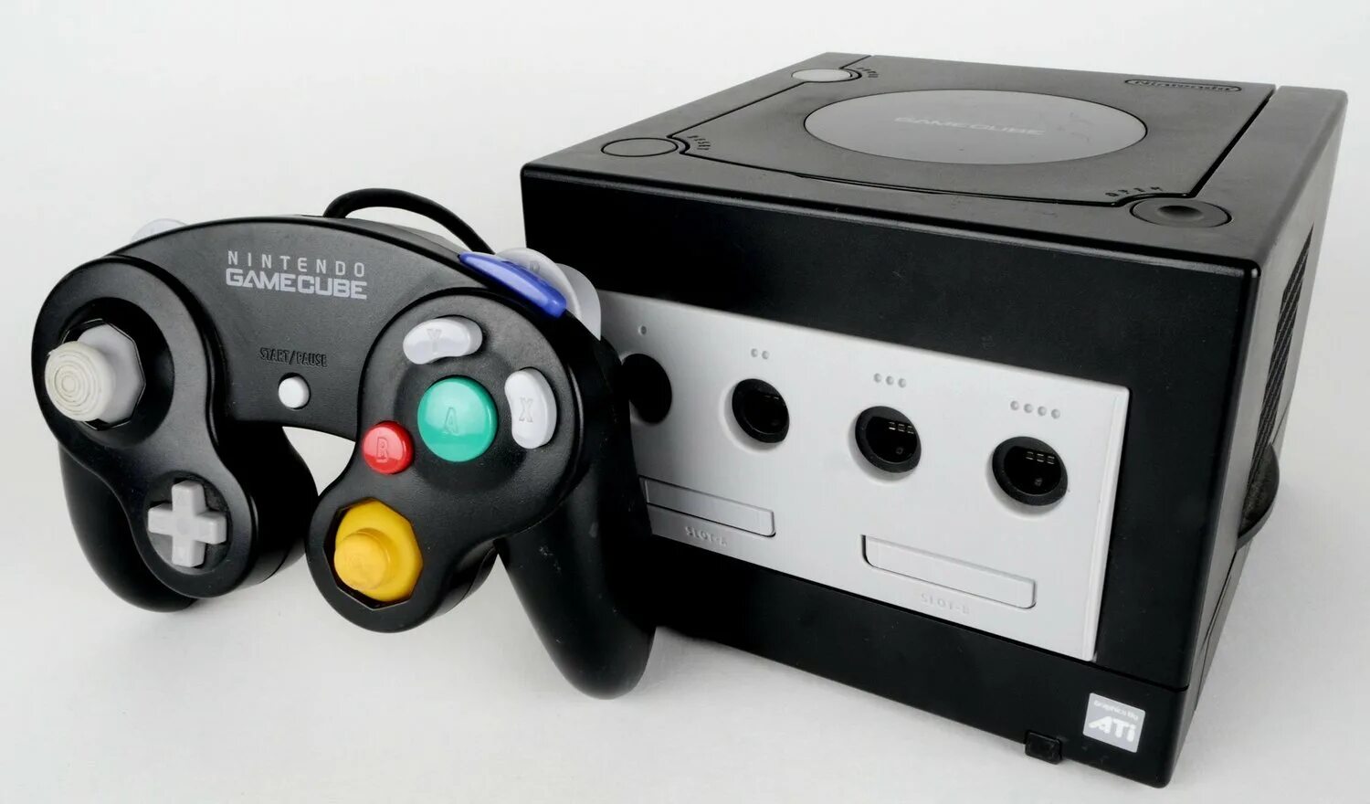 Gamecube купить. Nintendo GAMECUBE 2001. Nintendo GAMECUBE консоль. Nintendo GAMECUBE Black. Nintendo GAMECUBE UMV.