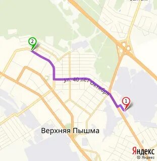 Автобусы верхняя пышма карта