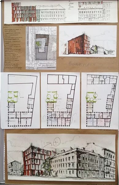 3. первый басманный переулок. басманный переулок москва. макет доходного дома. богоявленский пер.