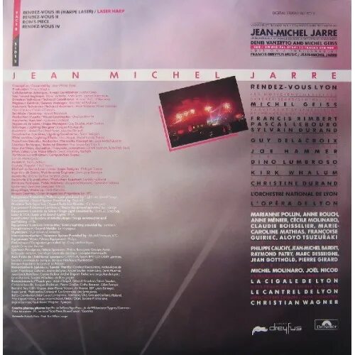 Jean michel jarre versailles 400 live. Jean michel jarre - in concert houston lyon (1987). jean-michel jarre 1986 lyon. jean michel jarre oxygene обложка. jean michel jarre concert in china 1982 обложка.