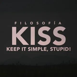 Keep it simple