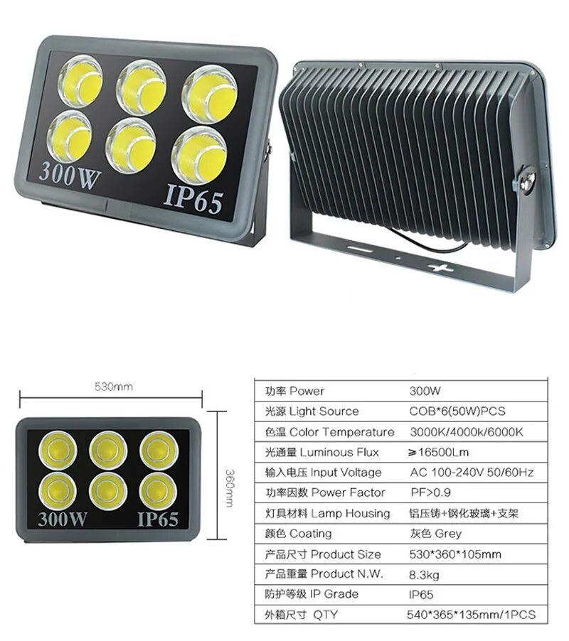 Прожектор светодиодный 100вт ip66. Led Flood Light 100w комплектация. COB 200w прожектор. Led Flood Light 300w. Прожектор светодиодный ip65 200вт