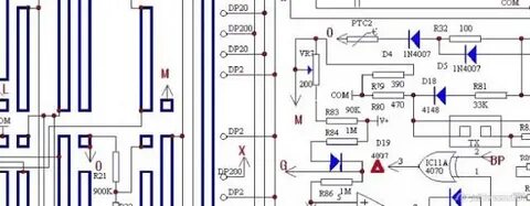 Схема мультиметра dt9205a