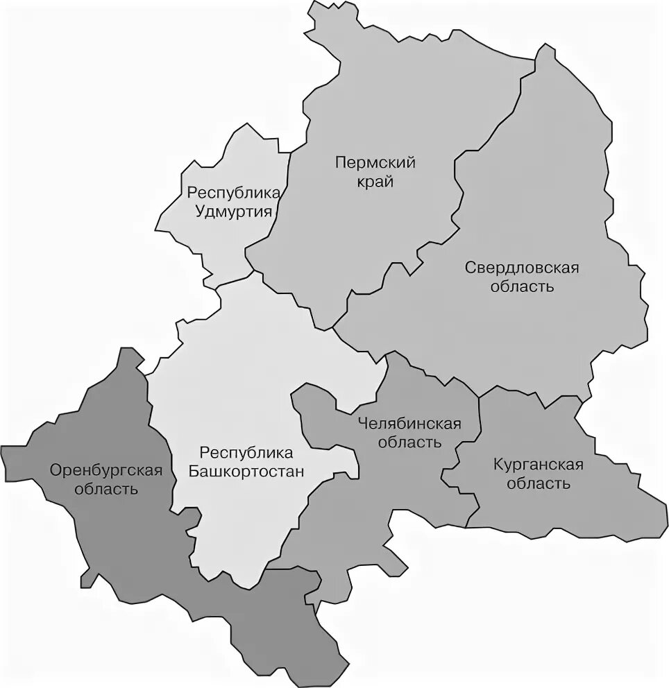 Субъекты экономического района урал. Урал экономический район состав контурная карта. Состав Урала экономического района. Уральский экономический район состав района контурная карта. Субъекты Уральского экономического района.