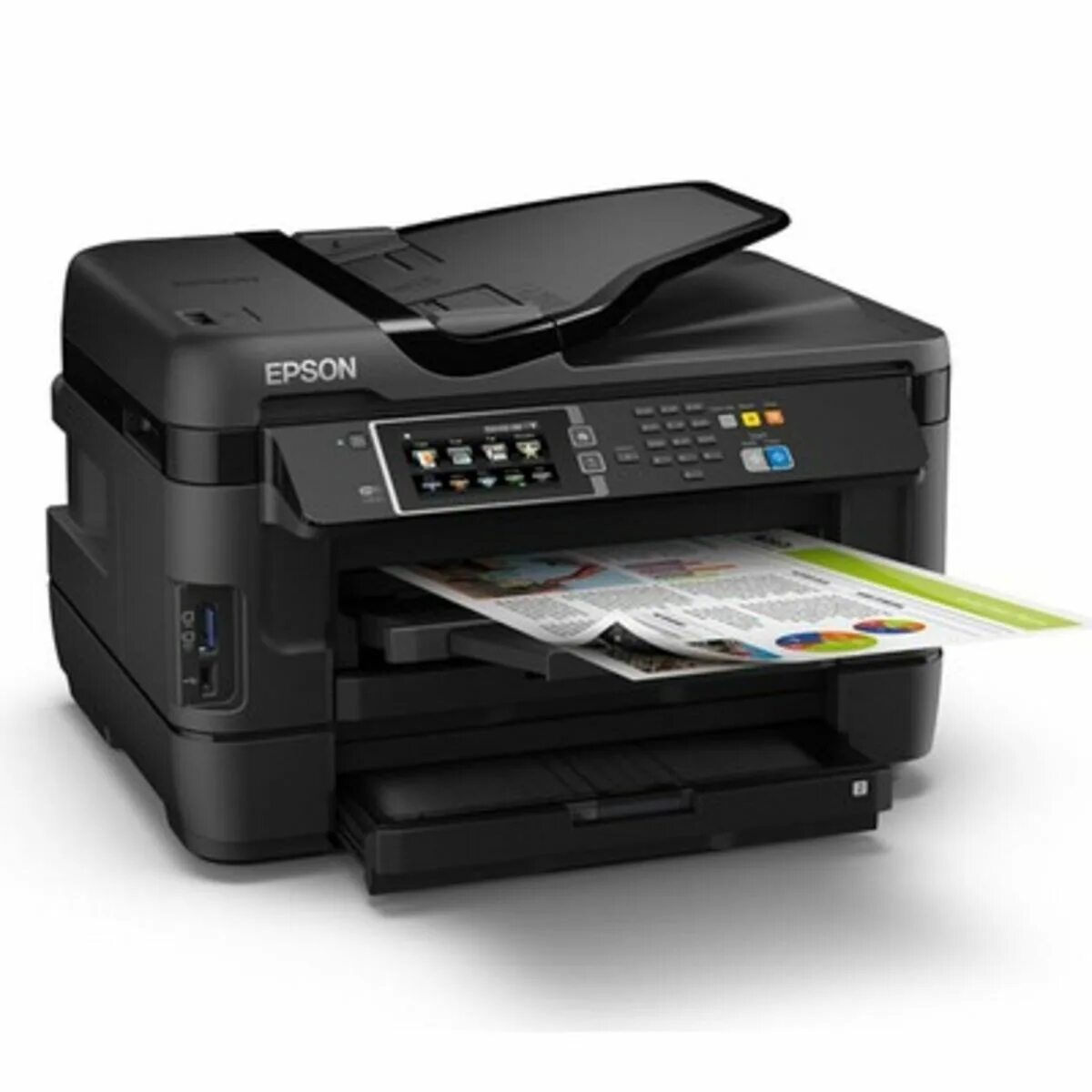 Мфу струйный а3. Мфу epson workforce wf-3620dwf. принтер epson workforce wf 7620.