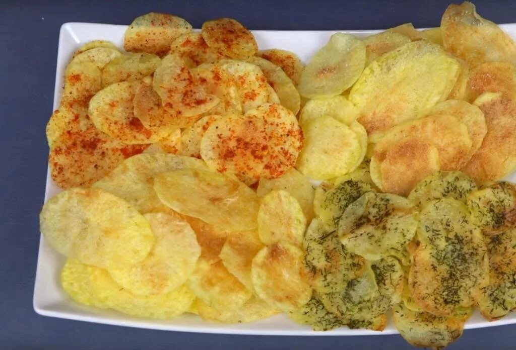 Рецепт вкусных чипсов