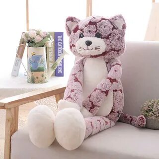 Кот длинный мягкая игрушка