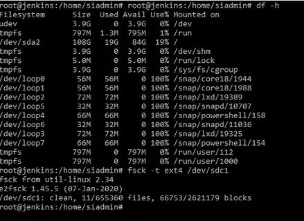 Linux проверка