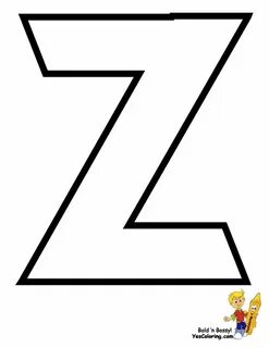 Буква z текстом