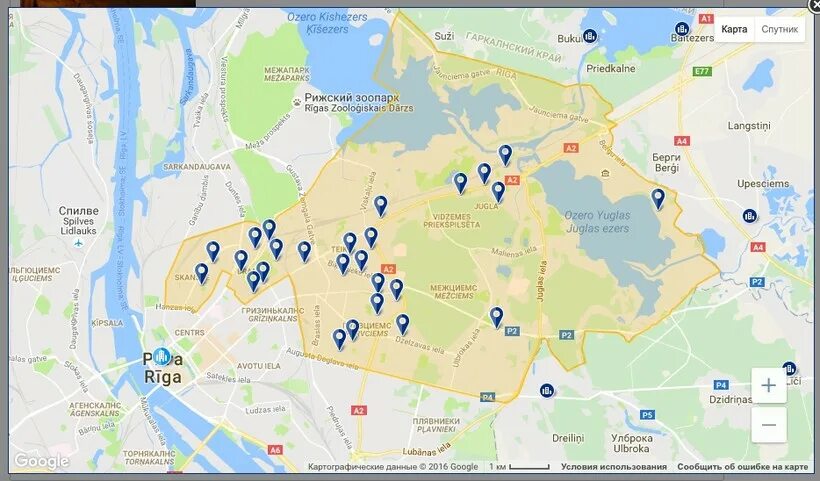 Google maps riga