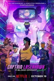 Captain laserhawk blood dragon remix