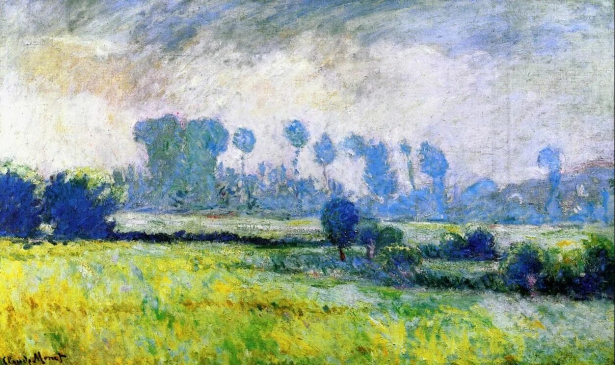 Моне бланк. Мане пейзажи. claude monet 1888. «луга в живерни» – 1888. луг в живерни моне картина.