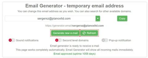 Detailed address email