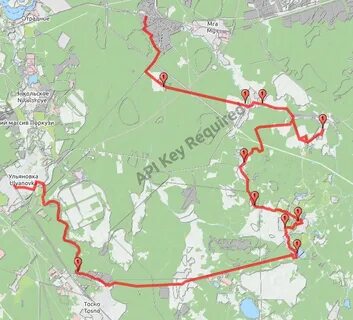 Веломаршруты ленинградской
