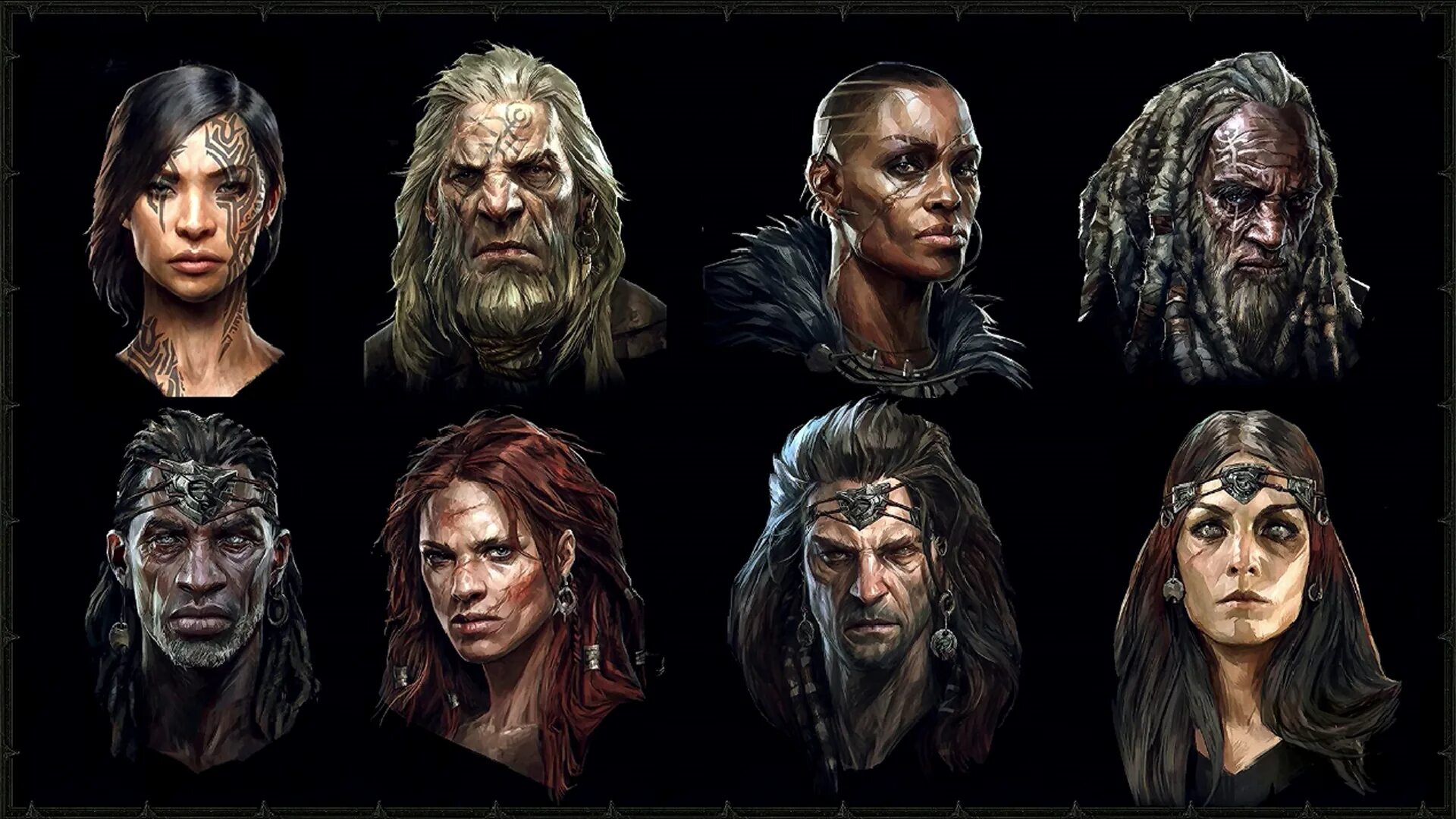 Какие персонажи будут в 4.6. Диабло 4. Blizzard Diablo 4. Диабло 4 Arts. Diablo 4 концепт арт.