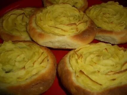 Тесто для пресных ватрушек с картошкой