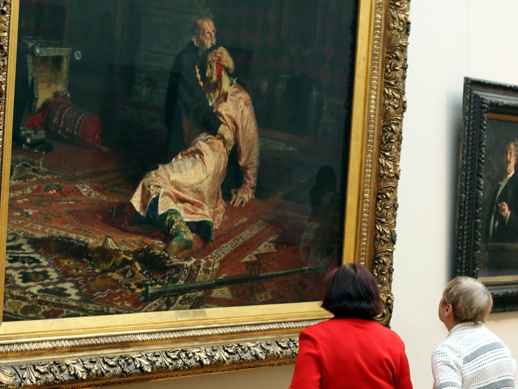 Картина Ивана Грозного в Третьяковской галерее. В каком музее лежит