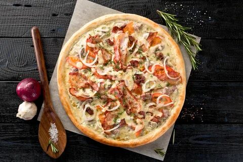 Пицца с луком и сыром рецепт