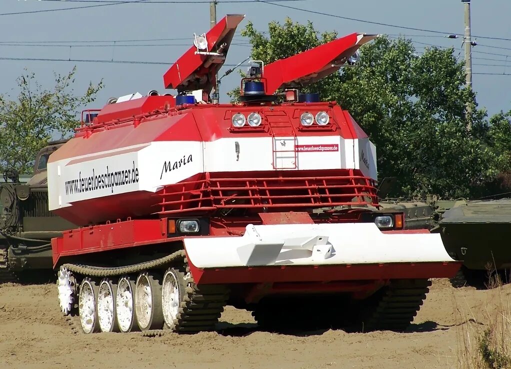 Пожарный танк