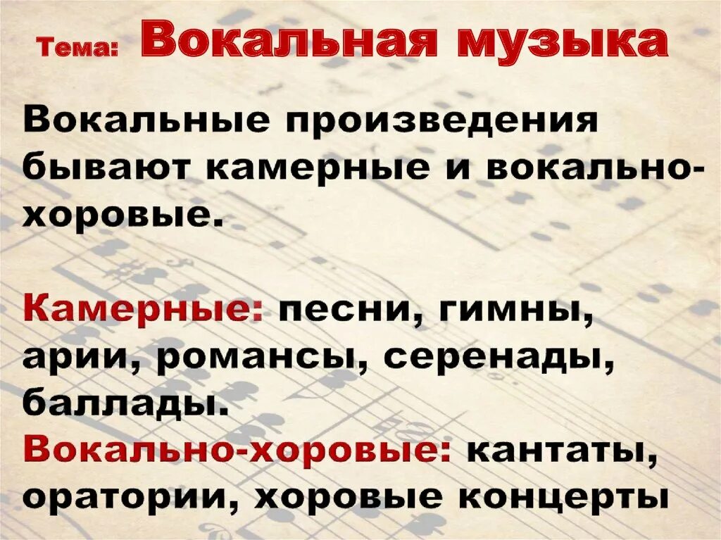 Урок музыки вокальная музыка. Вокальная музыка. вокальная музыка 5 класс. тема вокальная музыка 5 класс. жанры вокальной музыки 5 класс.