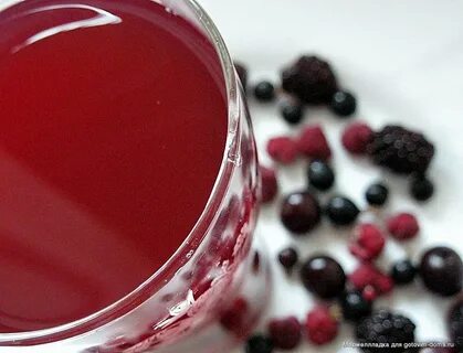 Компот вишня смородина