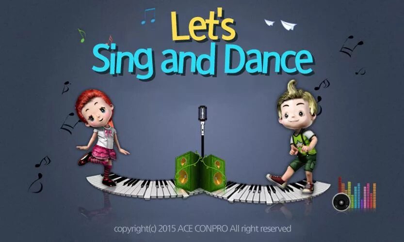 Картинка Let's Sing для детей. Sing Dance. • Программа «Sing and learn. Lets Sing and Dance.
