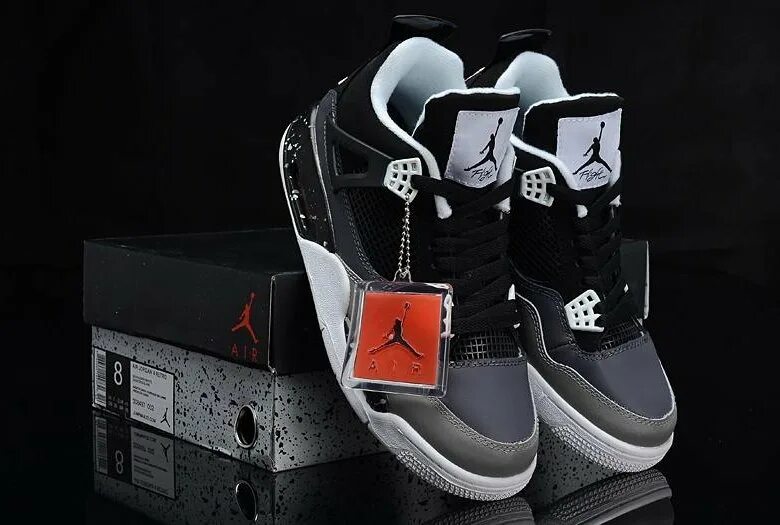 Nike Air Jordan 4 Grey Black. Nike Air Jordan 4 Black. Nike Air Jordan 4 Retro Black Grey. Nike Air Jordan 4 черные. Nike air jordan 4 fear