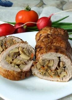 Рецепты рулетов с грибами