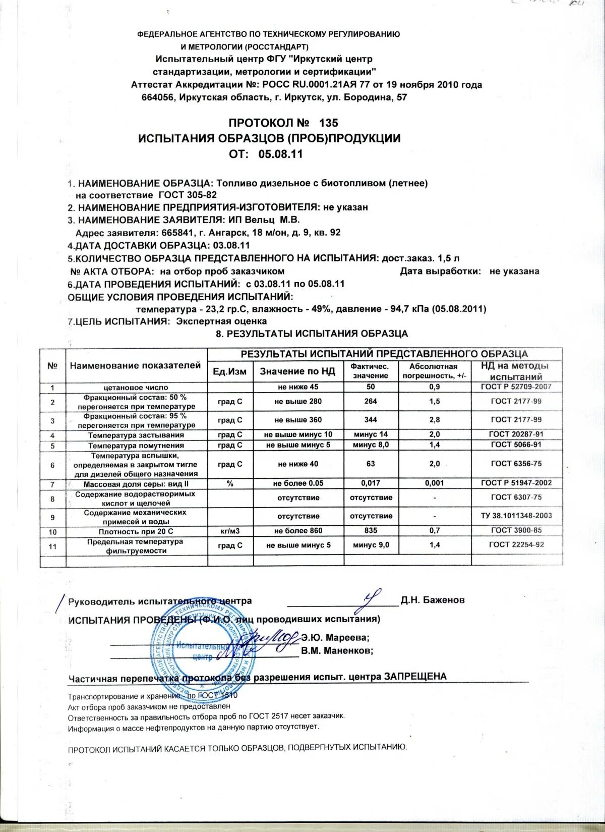 Акт результатов испытаний. Протокол испытаний ДТ зимнее топливо. Протокол физико-механических испытаний дизельного топлива. Протокол испытания пиролизного топлива. Протокол испытания ДТ Лукойл.